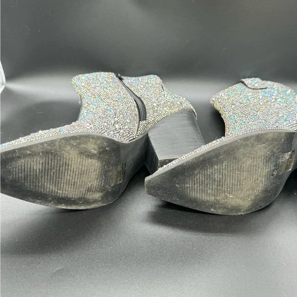Liliana rhinestone cowgirl bootie - Picture 3 of 5